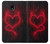 S3682 Devil Heart Hülle Schutzhülle Taschen für Samsung Galaxy J3 (2018), J3 Star, J3 V 3rd Gen, J3 Orbit, J3 Achieve, Express Prime 3, Amp Prime 3