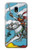 S3731 Tarot Card Knight of Swords Hülle Schutzhülle Taschen für Samsung Galaxy J3 (2018), J3 Star, J3 V 3rd Gen, J3 Orbit, J3 Achieve, Express Prime 3, Amp Prime 3