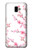 S3707 Pink Cherry Blossom Spring Flower Hülle Schutzhülle Taschen für Samsung Galaxy J6+ (2018), J6 Plus (2018)