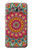S3694 Hippie Art Pattern Hülle Schutzhülle Taschen für Samsung Galaxy J3 (2016)