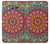 S3694 Hippie Art Pattern Hülle Schutzhülle Taschen für Samsung Galaxy J3 (2016)