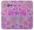 S3710 Pink Love Heart Hülle Schutzhülle Taschen für Samsung Galaxy J3 (2016)
