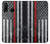 S3687 Firefighter Thin Red Line American Flag Hülle Schutzhülle Taschen für Huawei P30 lite