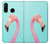 S3708 Pink Flamingo Hülle Schutzhülle Taschen für Huawei P30 lite