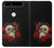 S3753 Dark Gothic Goth Skull Roses Hülle Schutzhülle Taschen für Huawei Nexus 6P