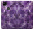 S3713 Purple Quartz Amethyst Graphic Printed Hülle Schutzhülle Taschen für Google Pixel 4a