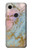 S3717 Rose Gold Blue Pastel Marble Graphic Printed Hülle Schutzhülle Taschen für Google Pixel 3a