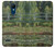 S3674 Claude Monet Footbridge and Water Lily Pool Hülle Schutzhülle Taschen für LG K8 (2018)