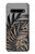 S3692 Gray Black Palm Leaves Hülle Schutzhülle Taschen für LG V60 ThinQ 5G