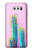 S3673 Cactus Hülle Schutzhülle Taschen für LG V30, LG V30 Plus, LG V30S ThinQ, LG V35, LG V35 ThinQ