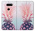 S3711 Pink Pineapple Hülle Schutzhülle Taschen für LG V30, LG V30 Plus, LG V30S ThinQ, LG V35, LG V35 ThinQ