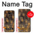 S3691 Gold Peacock Feather Hülle Schutzhülle Taschen für LG G8 ThinQ