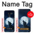 S3693 Grim White Wolf Full Moon Hülle Schutzhülle Taschen für LG G8 ThinQ