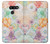S3705 Pastel Floral Flower Hülle Schutzhülle Taschen für LG G8 ThinQ