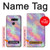 S3706 Pastel Rainbow Galaxy Pink Sky Hülle Schutzhülle Taschen für LG G8 ThinQ