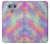 S3706 Pastel Rainbow Galaxy Pink Sky Hülle Schutzhülle Taschen für LG G6