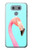 S3708 Pink Flamingo Hülle Schutzhülle Taschen für LG G6