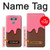 S3754 Strawberry Ice Cream Cone Hülle Schutzhülle Taschen für LG G6