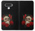 S3753 Dark Gothic Goth Skull Roses Hülle Schutzhülle Taschen für LG Stylo 6