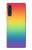 S3698 LGBT Gradient Pride Flag Hülle Schutzhülle Taschen für LG Velvet
