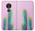 S3673 Cactus Hülle Schutzhülle Taschen für Motorola Moto G7 Play