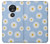 S3681 Daisy Flowers Pattern Hülle Schutzhülle Taschen für Motorola Moto G7 Play