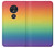 S3698 LGBT Gradient Pride Flag Hülle Schutzhülle Taschen für Motorola Moto G7 Power