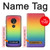 S3698 LGBT Gradient Pride Flag Hülle Schutzhülle Taschen für Motorola Moto G7 Power
