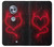 S3682 Devil Heart Hülle Schutzhülle Taschen für Motorola Moto X4