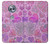 S3710 Pink Love Heart Hülle Schutzhülle Taschen für Motorola Moto X4