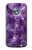 S3713 Purple Quartz Amethyst Graphic Printed Hülle Schutzhülle Taschen für Motorola Moto X4