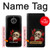 S3753 Dark Gothic Goth Skull Roses Hülle Schutzhülle Taschen für Motorola Moto E4 Plus