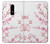 S3707 Pink Cherry Blossom Spring Flower Hülle Schutzhülle Taschen für OnePlus 6