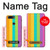 S3678 Colorful Rainbow Vertical Hülle Schutzhülle Taschen für OnePlus 5T