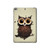 S0360 Coffee Owl Hülle Schutzhülle Taschen für iPad mini 4, iPad mini 5, iPad mini 5 (2019) S0360 Coffee Owl Hülle Schutzhülle Taschen für iPad mini 4, iPad mini 5, iPad mini 5 (2019)