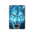 S0752 Blue Fire Grim Wolf Hülle Schutzhülle Taschen für iPad mini 4, iPad mini 5, iPad mini 5 (2019)