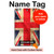 S2303 British UK Vintage Flag Hülle Schutzhülle Taschen für iPad mini 4, iPad mini 5, iPad mini 5 (2019)
