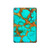 S2688 Aqua Copper Turquoise Gemstone Graphic Hülle Schutzhülle Taschen für iPad mini 4, iPad mini 5, iPad mini 5 (2019)