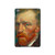 S3335 Vincent Van Gogh Self Portrait Hülle Schutzhülle Taschen für iPad mini 4, iPad mini 5, iPad mini 5 (2019)
