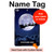 S3508 Xmas Santa Moon Hülle Schutzhülle Taschen für iPad mini 4, iPad mini 5, iPad mini 5 (2019)