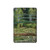 S3674 Claude Monet Footbridge and Water Lily Pool Hülle Schutzhülle Taschen für iPad mini 4, iPad mini 5, iPad mini 5 (2019)