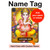 S0896 Lord Ganesh Hindu God Hülle Schutzhülle Taschen für iPad Pro 11 (2021,2020,2018, 3rd, 2nd, 1st)