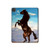 S0934 Wild Black Horse Hülle Schutzhülle Taschen für iPad Pro 11 (2021,2020,2018, 3rd, 2nd, 1st)