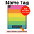 S2363 Rainbow Pattern Hülle Schutzhülle Taschen für iPad Pro 11 (2021,2020,2018, 3rd, 2nd, 1st)