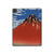 S2390 Katsushika Hokusai Red Fuji Hülle Schutzhülle Taschen für iPad Pro 11 (2021,2020,2018, 3rd, 2nd, 1st)