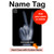 S3101 X-ray Peace Sign Fingers Hülle Schutzhülle Taschen für iPad Pro 11 (2021,2020,2018, 3rd, 2nd, 1st)