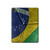 S3297 Brazil Flag Vintage Football Graphic Hülle Schutzhülle Taschen für iPad Pro 11 (2021,2020,2018, 3rd, 2nd, 1st)