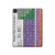 S3383 Periodic Table Hülle Schutzhülle Taschen für iPad Pro 11 (2021,2020,2018, 3rd, 2nd, 1st)
