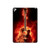 S0415 Fire Guitar Burn Hülle Schutzhülle Taschen für iPad Pro 12.9 (2015,2017)