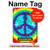S1870 Tie Dye Peace Hülle Schutzhülle Taschen für iPad Pro 12.9 (2015,2017)